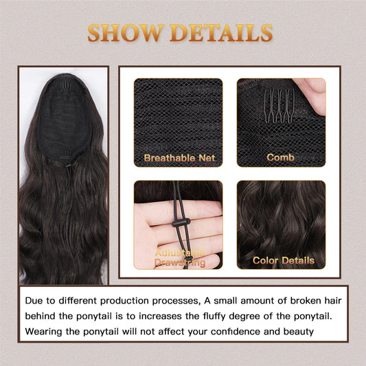 Ponytail Extensions: Body Wave