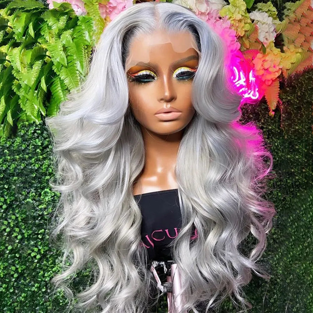 Transparent lace frontal online wig
