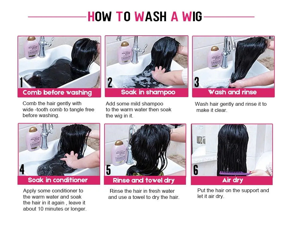 Glamour Unveiled: The Ultimate Guide on How to Wash Your Human Hair Wig from Michelle's Glam Wigs