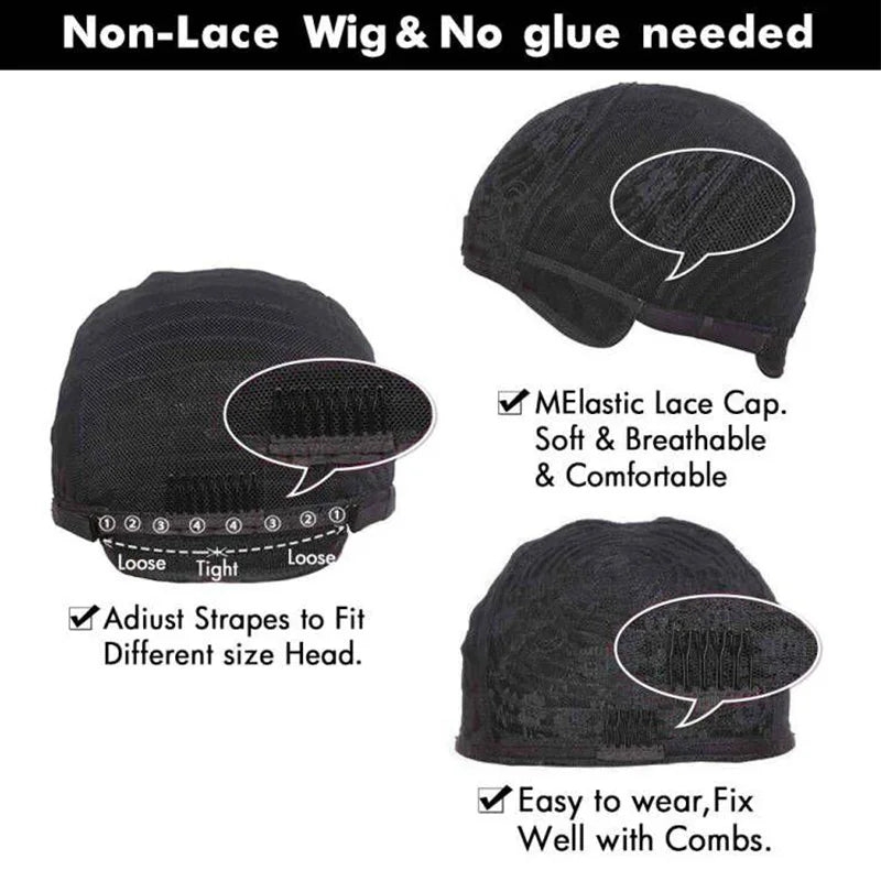 Highlight Brown Body Wave Bangs Wig Human Hair Wigs 180% Density Brazilian Virgin Human Hair Glueless Wear And Go Body Wave Wigs