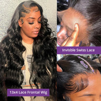 Thumbnail for 30inch Body Wave Lace Front Wig  HD Lace Frontal Wig Glueless