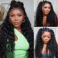 Thumbnail for Invisi Strap HD 360 Full Lace Wig Human Hair Precut Drawstring Snug Fit Glueless Wig Preplucked