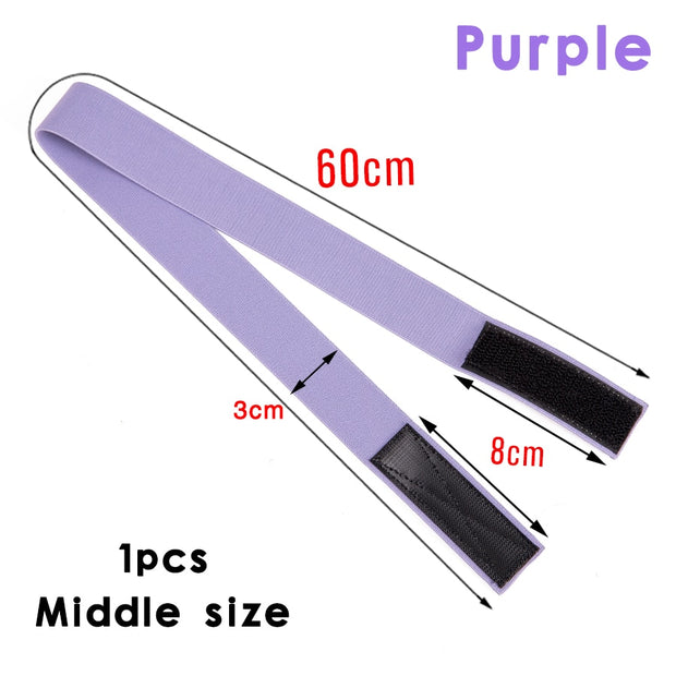 1Pc Hair Elastic Band For Wigs With Magic Tape Headband Edge