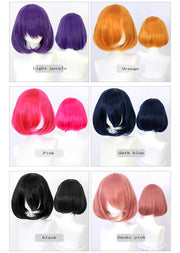 White Wig Female Short Bob