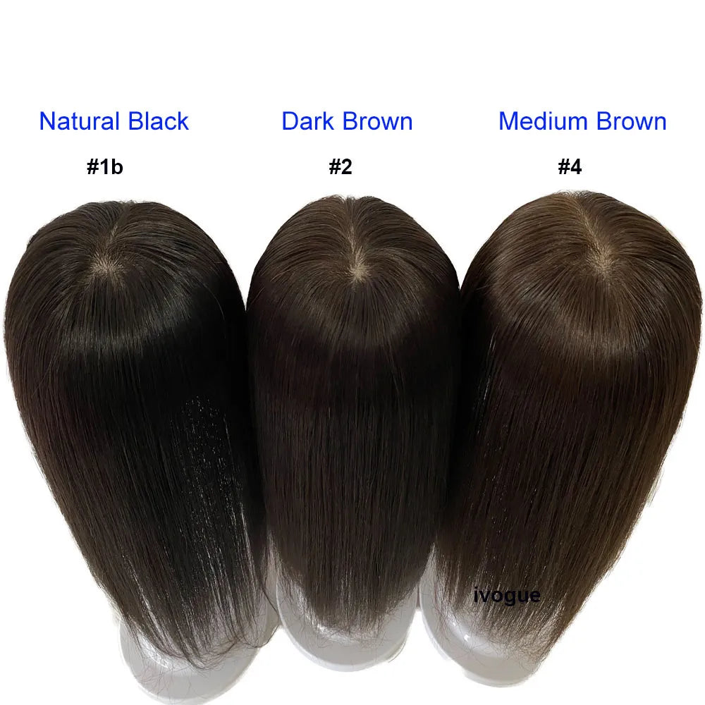 22inch Wavy Human Hair Topper