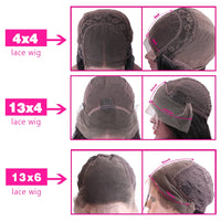 Thumbnail for P4/27 Highlight HD Transparent Full Frontal Lace Human Hair Wigs Brazilian Body Wave Frontal