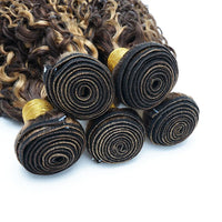 Thumbnail for Jerry Culy P4/27 Human Hair Bundles 60Gram Highlight Inch Peruvian Hair Extensions