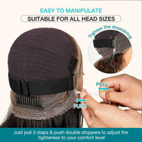 Thumbnail for 250 Density Highlight Straight 360 Full Hd Lace Front Wigs Honey Blonde Colored Lace Frontal Wig Glueless Wig Human Hair