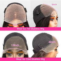 Thumbnail for Brazilian 7x5 Loose Deep Wave Black Wig