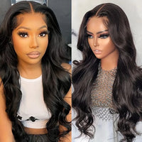 Thumbnail for Sleek Body Wave Transparent Wear To Go 13*5*2 T Lace Wig Human Hair Wigs On Sale Clearance Peruvian Lace Front Wig