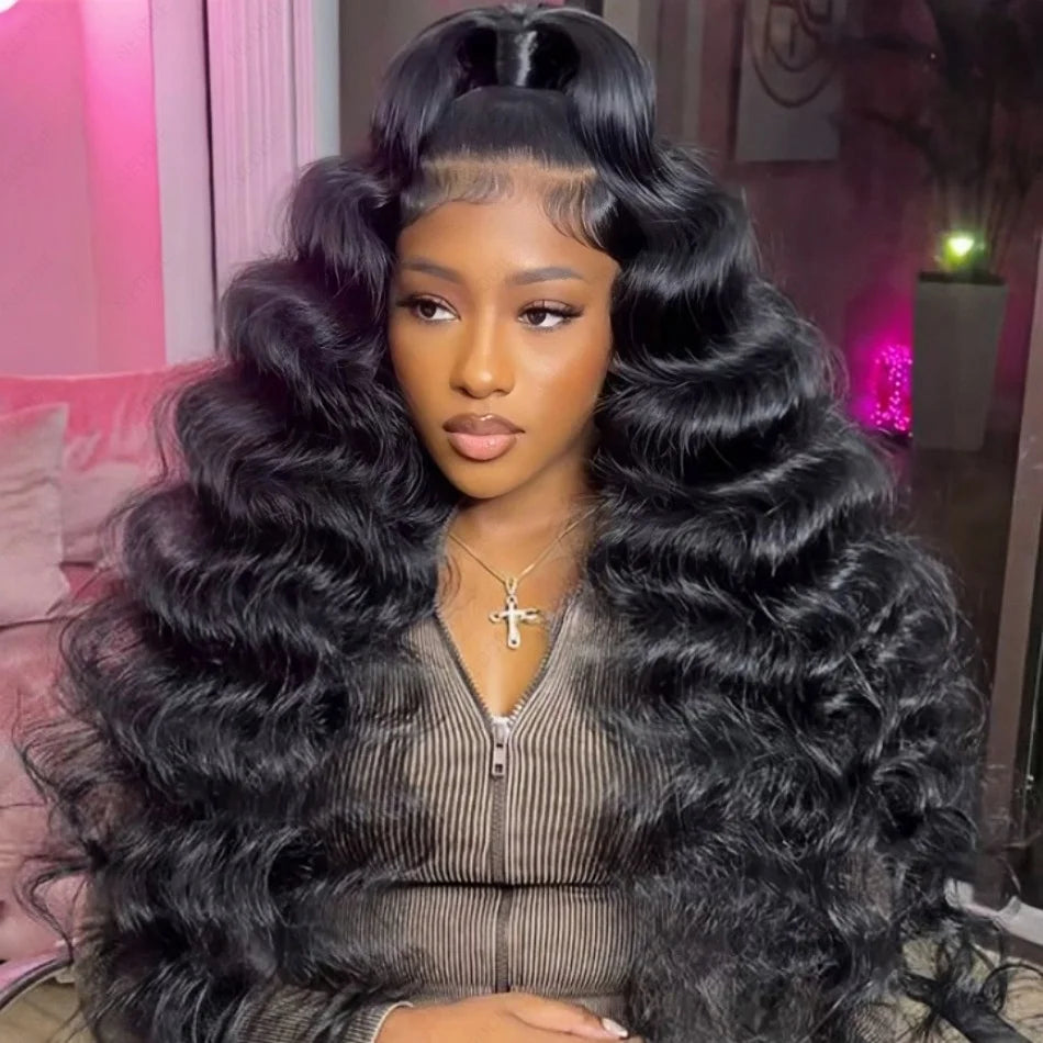 Hd Lace Frontal Wig Human Hair Preplucked Body Wave Human Hair Wigs