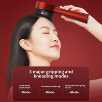 Thumbnail for Electric Hair Regrowth Brush with Infrared Light Machine Acupoint Scalp Massage Anti-Hair Loss Exercise Hair Scrubber Combs