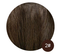 Thumbnail for Women Toupee Silk Base Topper Clip In Real Human Hair Wigs Hairpiece With Bangs Straight Hair Toppers