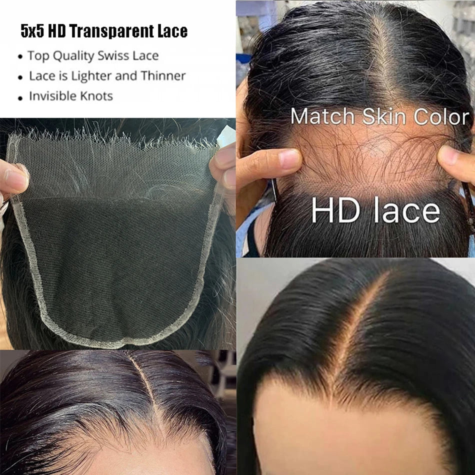 Straight Bundles With Closure Frontal Peruvian Hair Bundles Human Hair Extension
