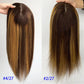 6X6inch Topper 4/27 Balayage Remy Human Hair Women Toupee