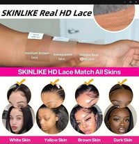 Thumbnail for Body Wave Chocolate Brown Lace Front Wigs Human Hair Pre Plucked Brazilian Brown Virgin Hair HD Frontal Wig