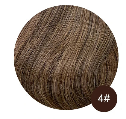 Women Toupee Silk Base Topper Clip In Real Human Hair Wigs Hairpiece With Bangs Straight Hair Toppers