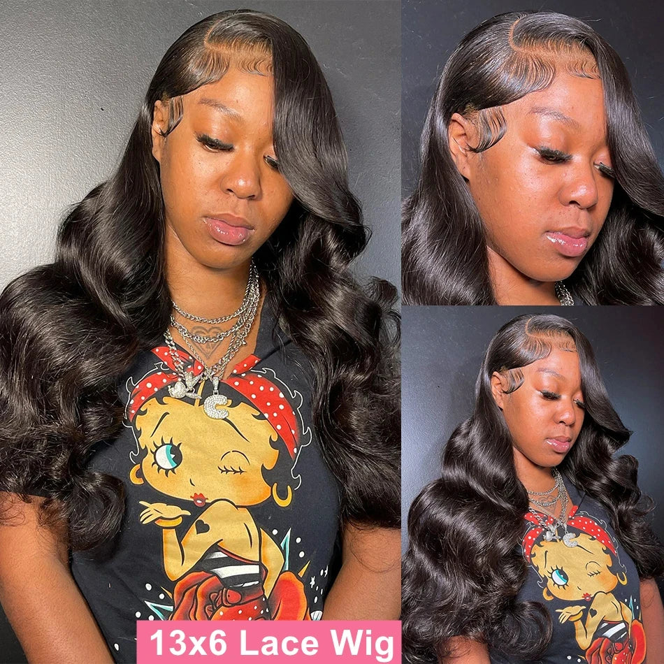 Hd Lace Frontal Wig Human Hair Preplucked Body Wave Human Hair Wigs