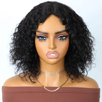 Thumbnail for Sleek Short Curly Bob Lace Wigs P4/30/27 Highlight Colored Deep Wave Curly Lace Wigs