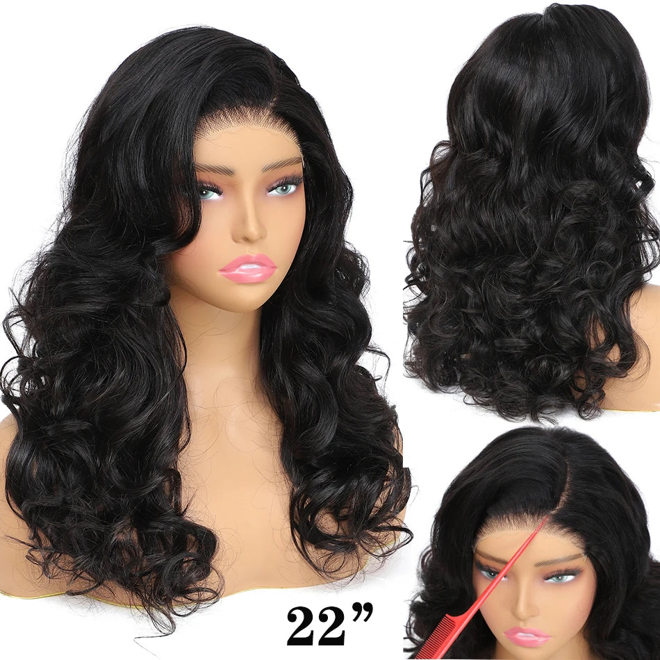 100% Raw Vietnamese Hair Bouncy Loose Wave Pre Cut Glueless 100% Human Hair Wigs