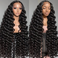 Thumbnail for 30 Inch Loose Wave HD Lace Frontal Wig Loose Waves Wig Human Hair Brazilian