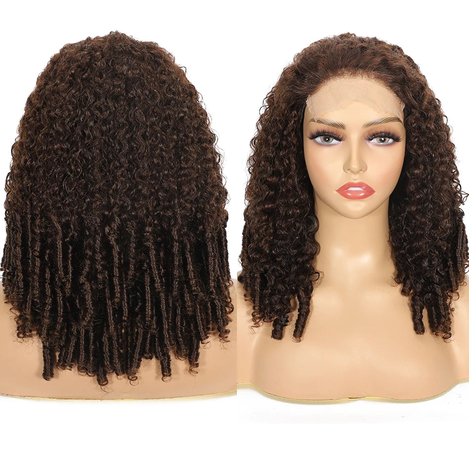 250% Density Burmese Curly Human Hair Wig With Spiral End 5X5 HD Lace Closure Wigs Pre Plucked with Baby Hair