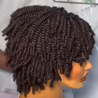 Thumbnail for Braided wig Kinki small twist, box braids, wig