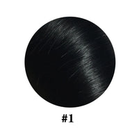 Thumbnail for Deep Wave Drawstring Ponytail Human Hair Ponytails #1B Natural Black Curly Clip In Hair Extensions