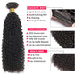 Indian Afro Kinky Curly Bundles Human Hair Extensions 100% Human Hair Weave Bundles Jerry Curl