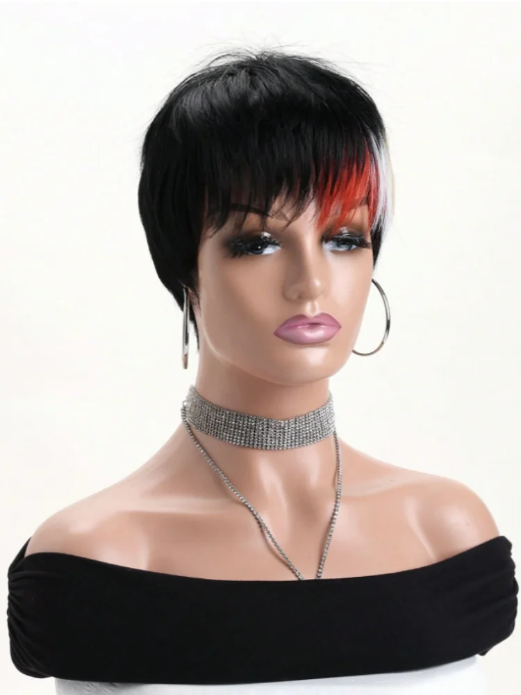 Glueless Human Hair Wigs Machine Made