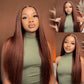 Kinky Straight Synthetic Lace Front Lace Wigs Pre Plucked with Baby Hair