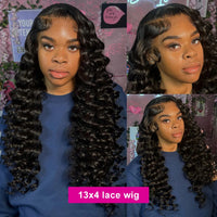 Thumbnail for 30 Inch Loose Wave HD Lace Frontal Wig Loose Waves Wig Human Hair Brazilian
