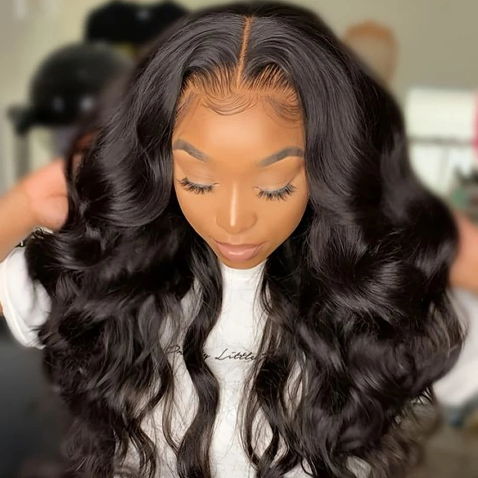 Sleek Body Wave Transparent Wear To Go 13*5*2 T Lace Wig Human Hair Wigs On Sale Clearance Peruvian Lace Front Wig