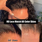 HD Transparent Lace Frontal Closure Curly  Swiss Lace Closure Human Hair