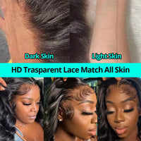 Thumbnail for 40 Inch Body Wave Human Hair Water Wave Pre PluckeD  Loose Curly Wigs