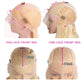 Blonde 613 HD 13x6 Lace Frontal Wig Pre Plucked Brazilian Bone Straight Human Hair Wig