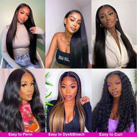Thumbnail for Human Hair Bundles Brazilian Straight Human Hair
