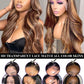 Highlight Wig Human Hair Body Wave Lace Frontal Wigs