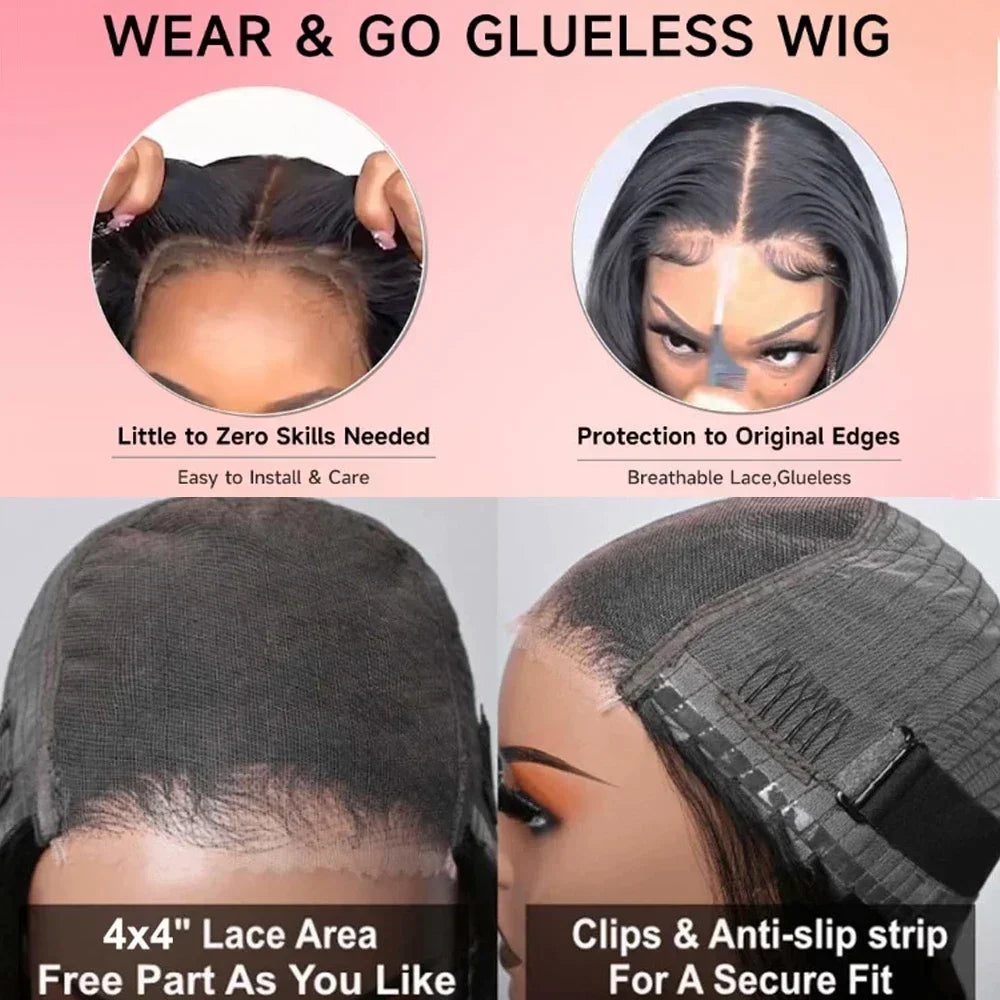 Layered Lace Front Wig Wear & Go Glueless -Pre-cut
