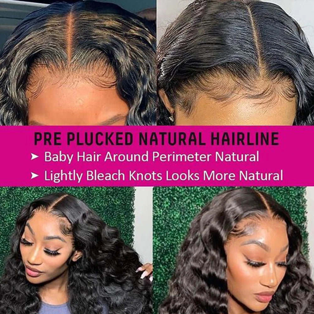 Loose Deep Wave Lace Frontal Wig