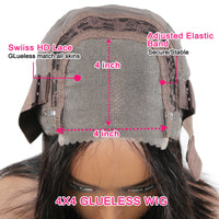 Thumbnail for Wear And Go Bob Wig Ocean Body Wave Human Hair Wigs Glueless Preplucked Human Wigs