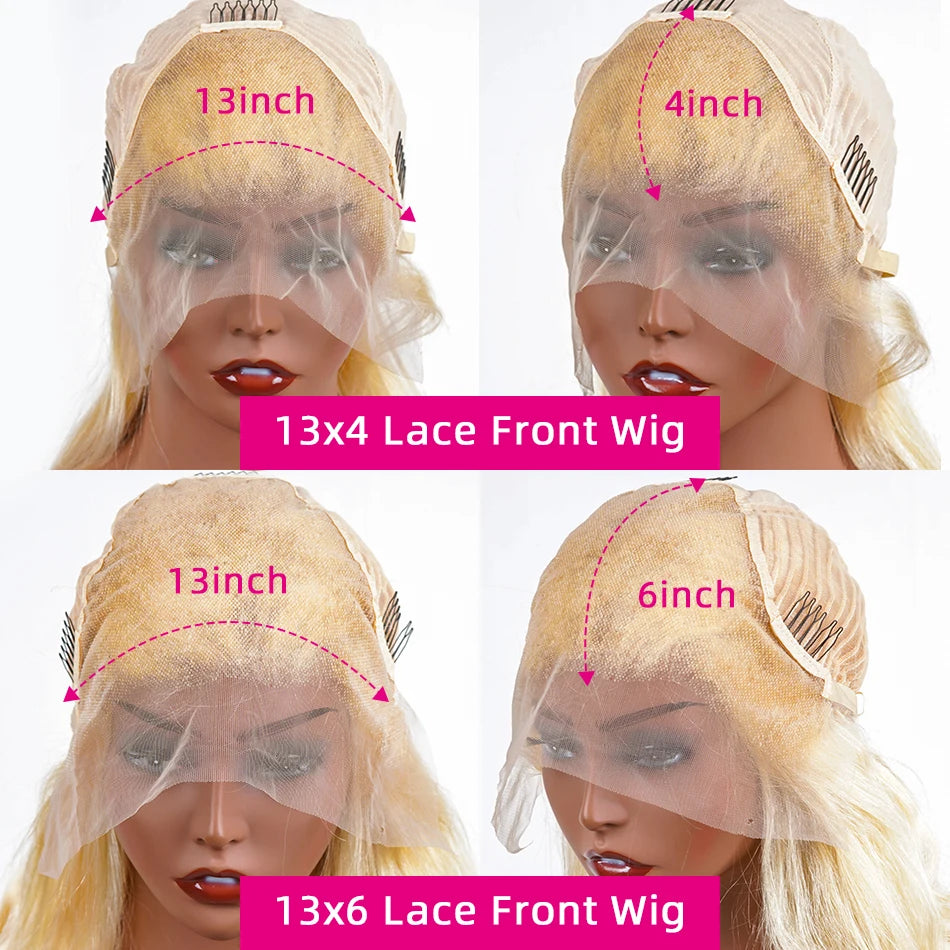 27 Honey Blonde Wig Human Hair Hd Lace Frontal Wig Body Wave Wig