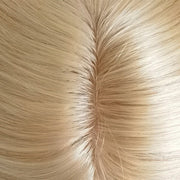 15x16cm Hand Tied Silk Base Remy Clip In Human Hair Wig Topper with Thinning Russian Human Hair Extensions