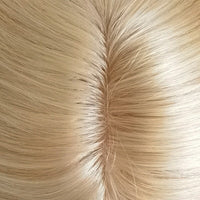 Thumbnail for 15x16cm Hand Tied Silk Base Remy Clip In Human Hair Wig Topper with Thinning Russian Human Hair Extensions