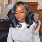 180D Glueless Body Wave Human Hair Wig - Brazilian Body Wave Lace Front Wigs