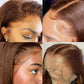 Chocolate Brown Lace Front Wigs Human Hair