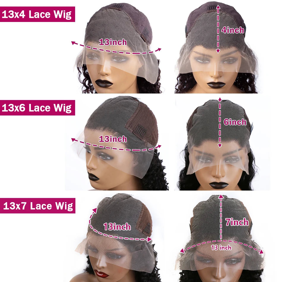 30 Inch Loose Wave HD Lace Frontal Wig Loose Waves Wig Human Hair Brazilian