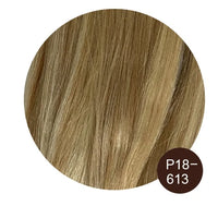 Thumbnail for Women Toupee Silk Base Topper Clip In Real Human Hair Wigs Hairpiece With Bangs Straight Hair Toppers