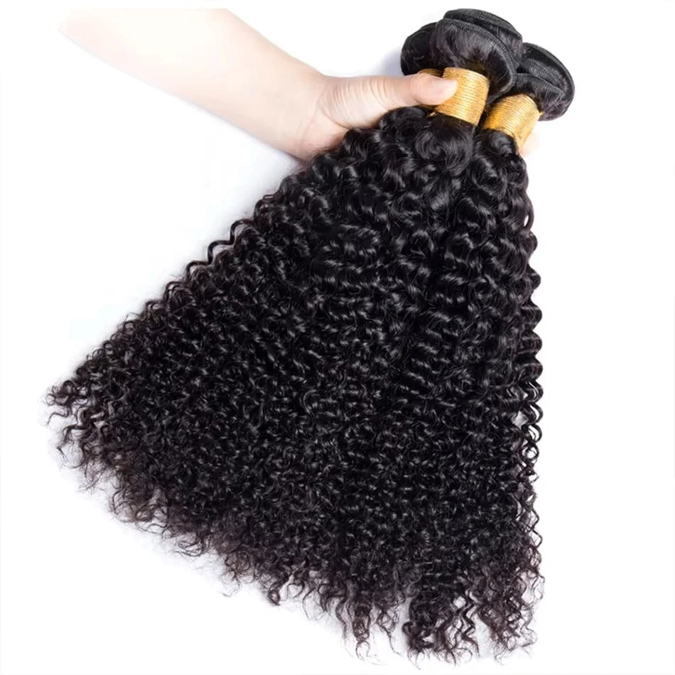 12A Human Hair Bundles Deep Wave 26 28 30 Inch 100%  Unprocessed Brazilian Virgin Hair Weave 3 Bundles Natural Real Human Hair