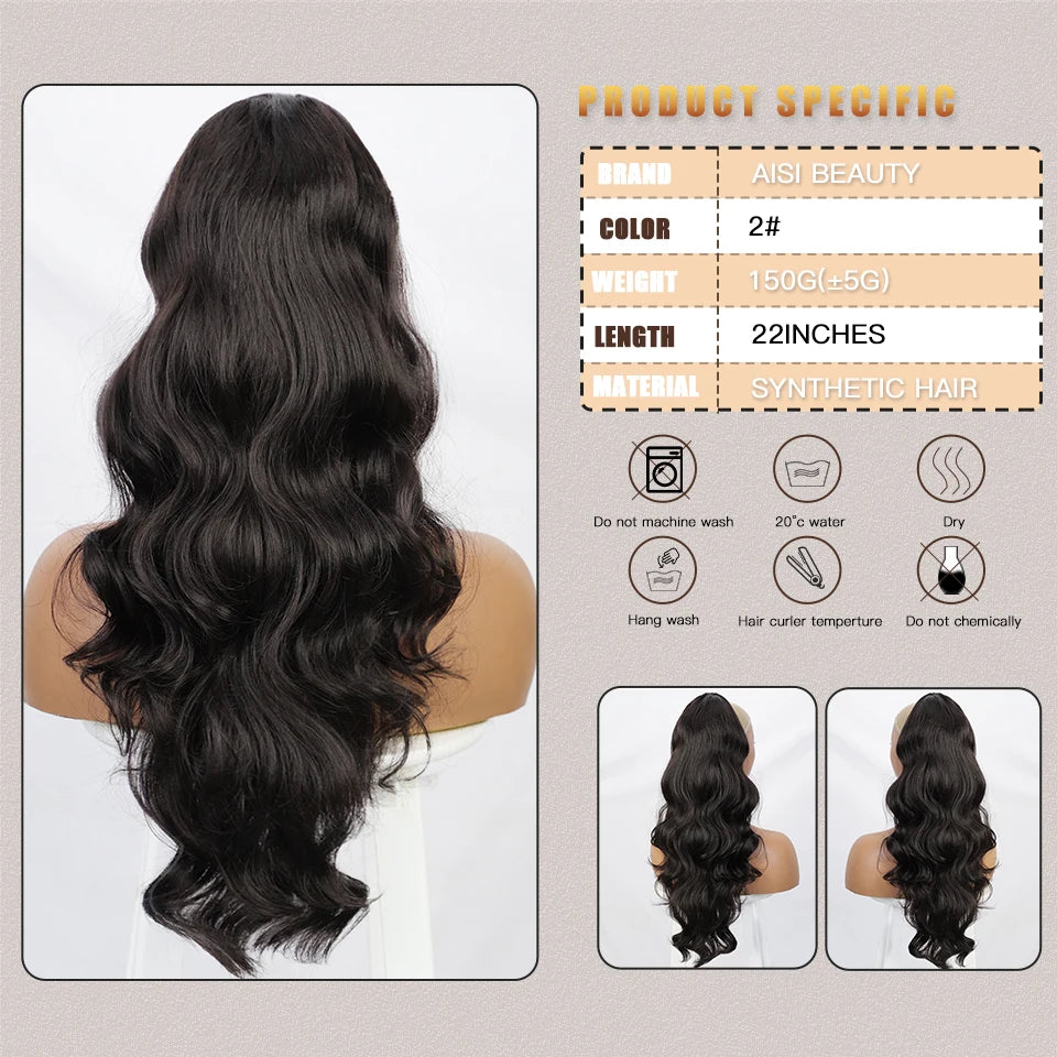 Ponytail Extensions: Body Wave